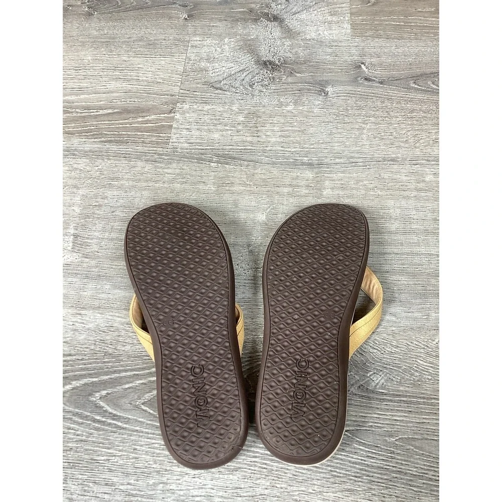 Vionic Patty Yellow Flip Flop Sandals Womens Size 11 TVW5409